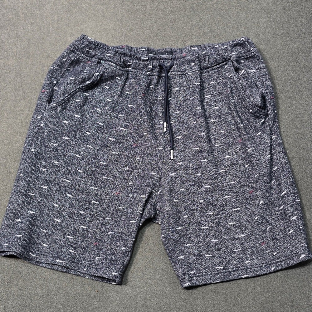 Public‎ Record Vacation Travel/Gym Shorts Dark Heather Speckled Print Large